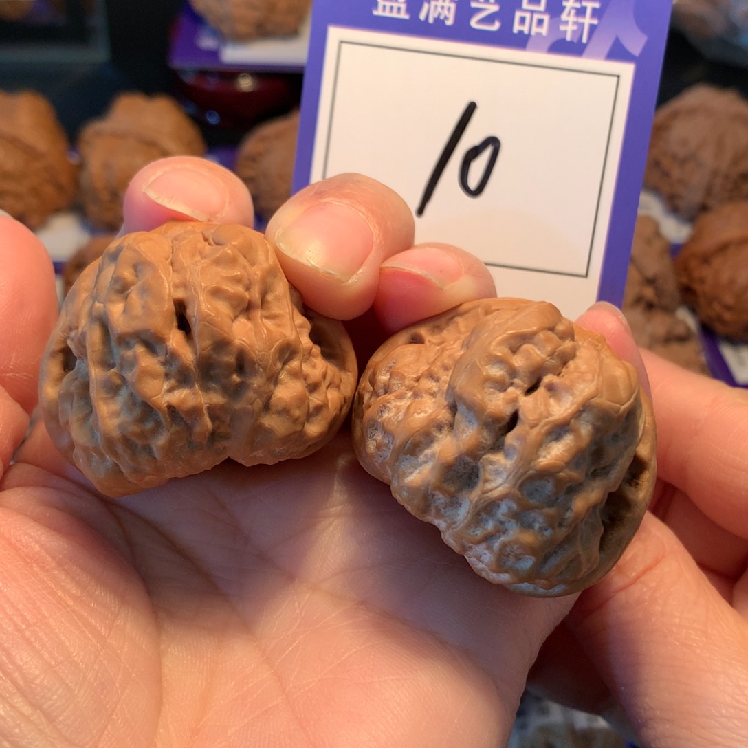 文玩核桃把件10蛤蟆39.5