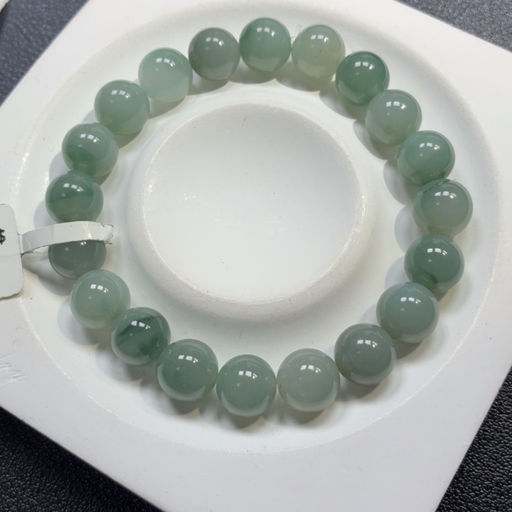 翡翠未镶嵌颈饰翡翠天然A货手串