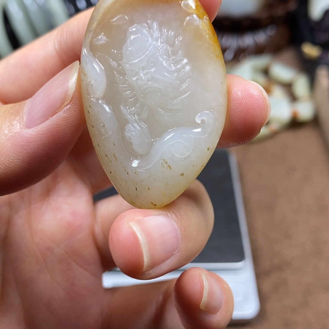 未镶嵌和田玉挂件