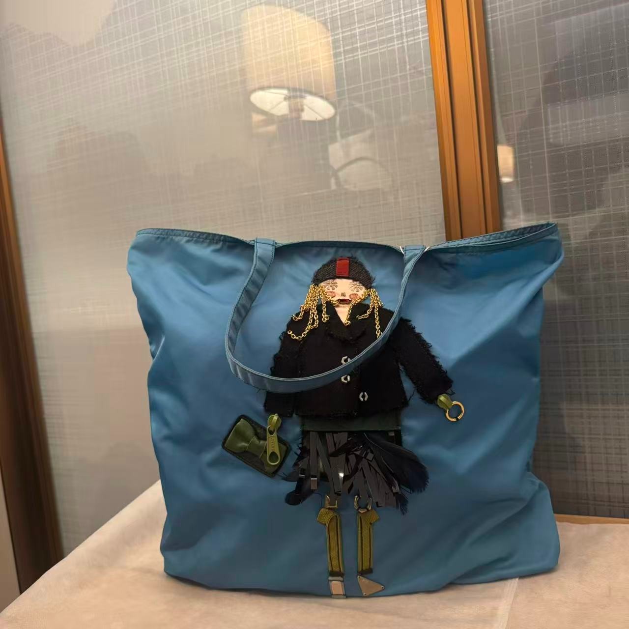 95新 Prada/普拉达 乱乱子中古/女士/单肩包/111391