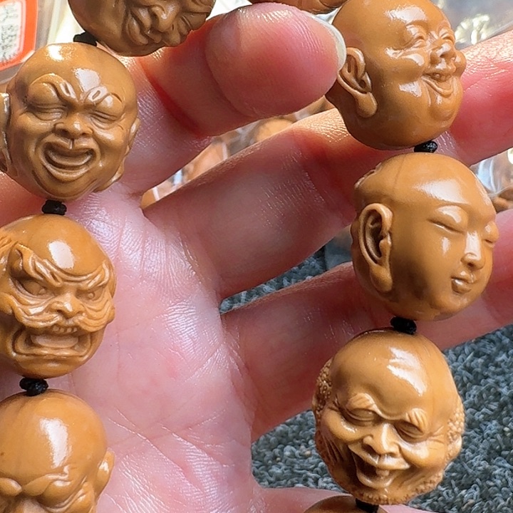 橄榄核吊坠橄榄写实罗汉