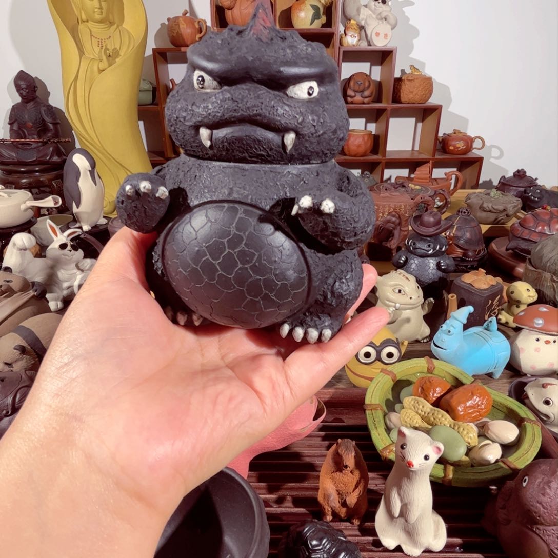 紫砂茶壶好*啦纯手工制作过程非常