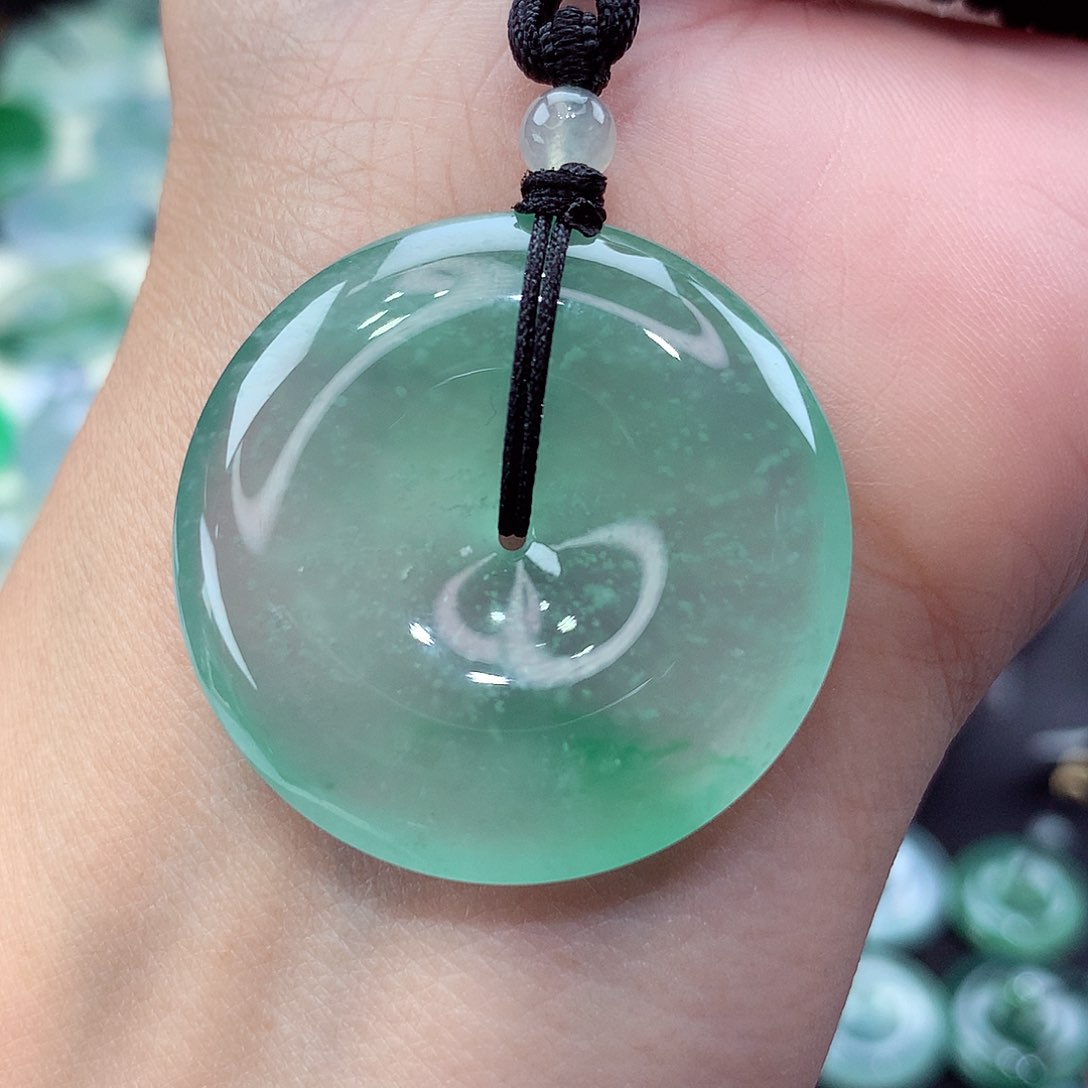 颈饰未镶嵌翡翠编号112尺寸32.6-6.1