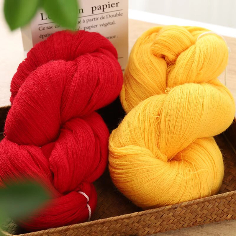 精纺细羊毛毛线32支2股开司米羊毛手工编织柔软围巾宝宝diy毛衣