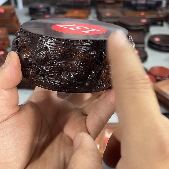 紫砂红木底座工艺品红木底座工艺品