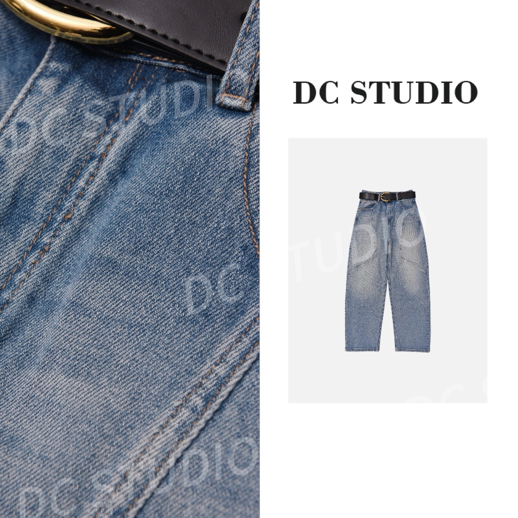 DC STUDIO【澳白】2025新款春季休闲百搭复古潮流牛仔裤