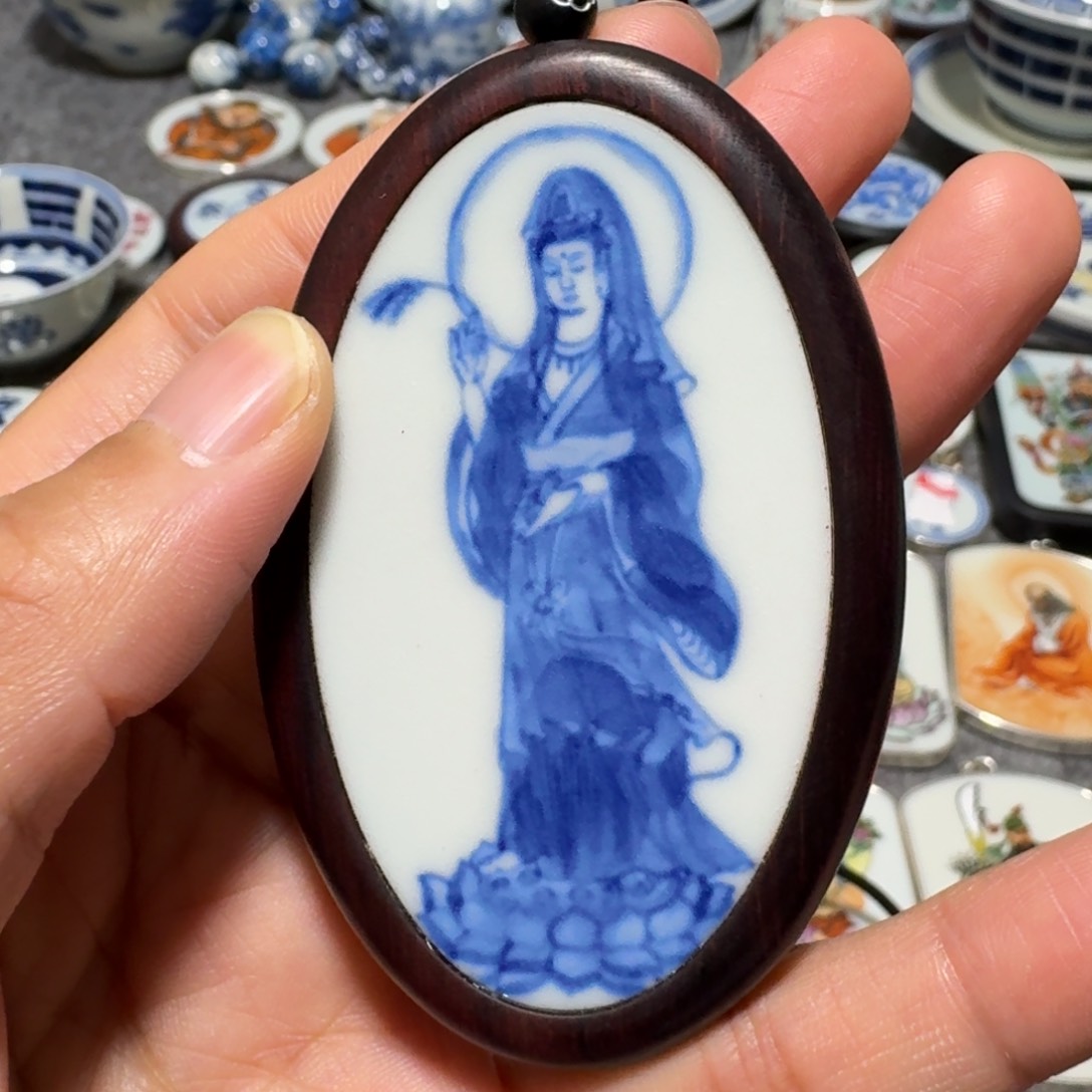 瓷片诺*精品挂件一个