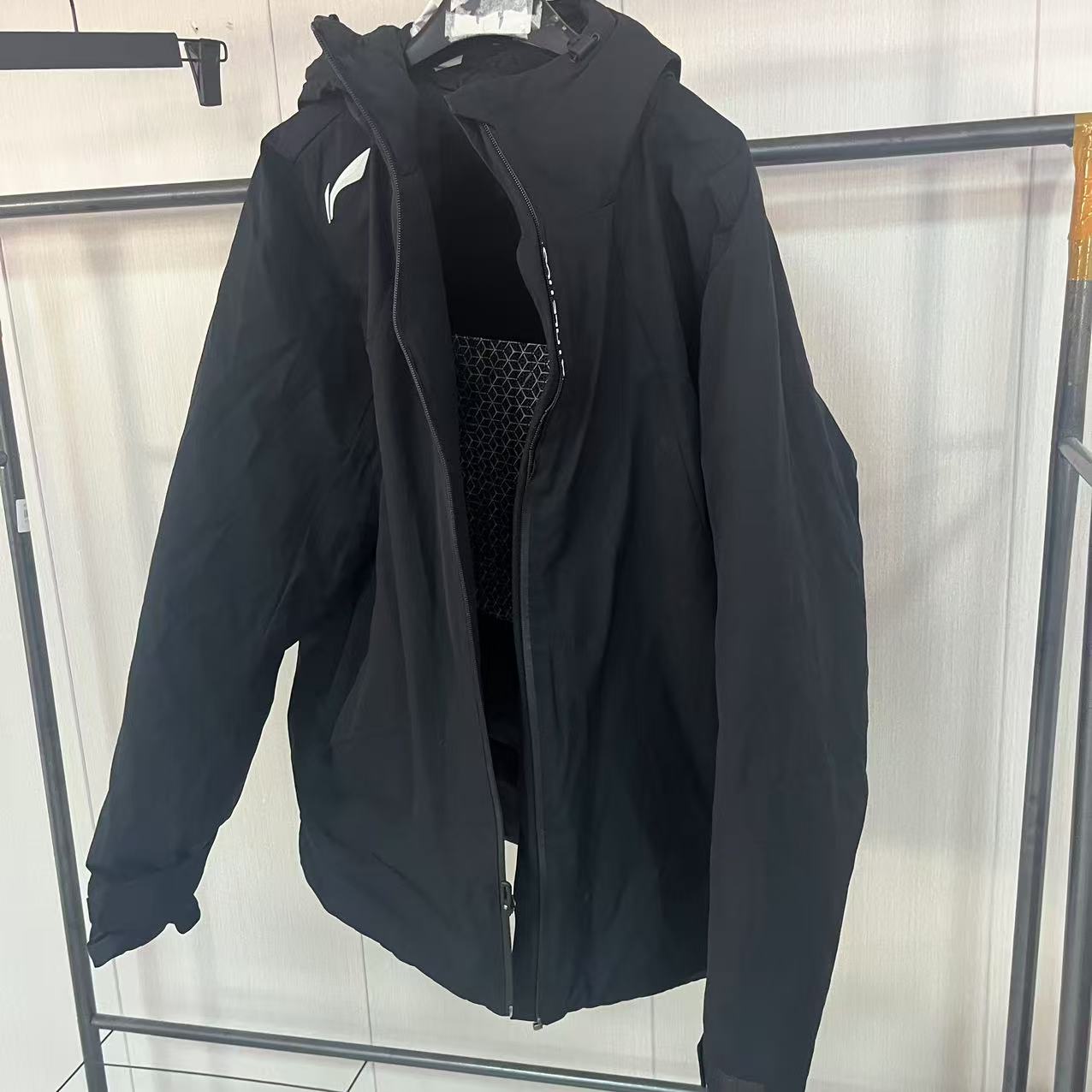 (B品以直播展示为主）李宁宽松休闲舒适时尚运动棉服外套BBBB333