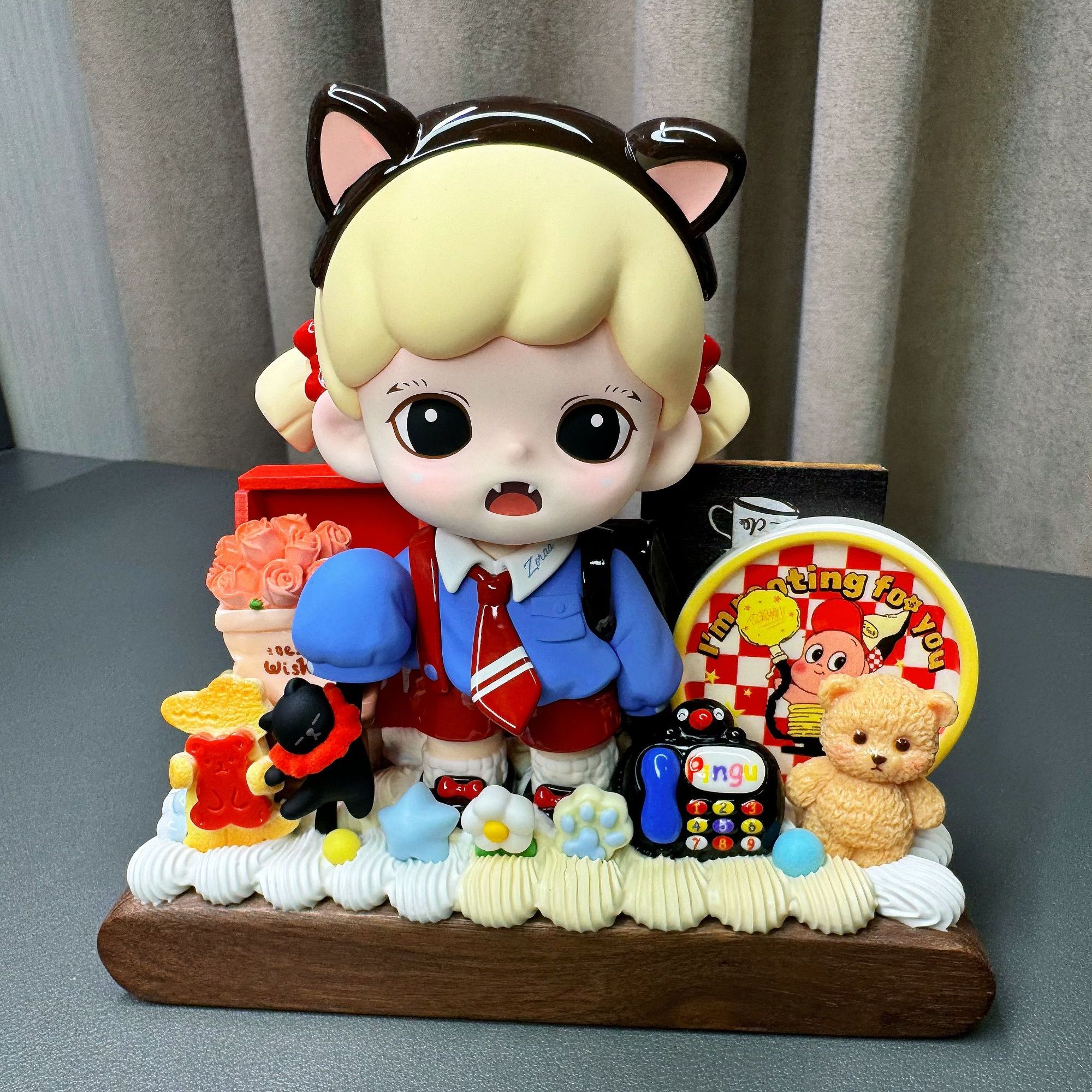 （混IP）【明款】奶油胶DIY木质停车牌