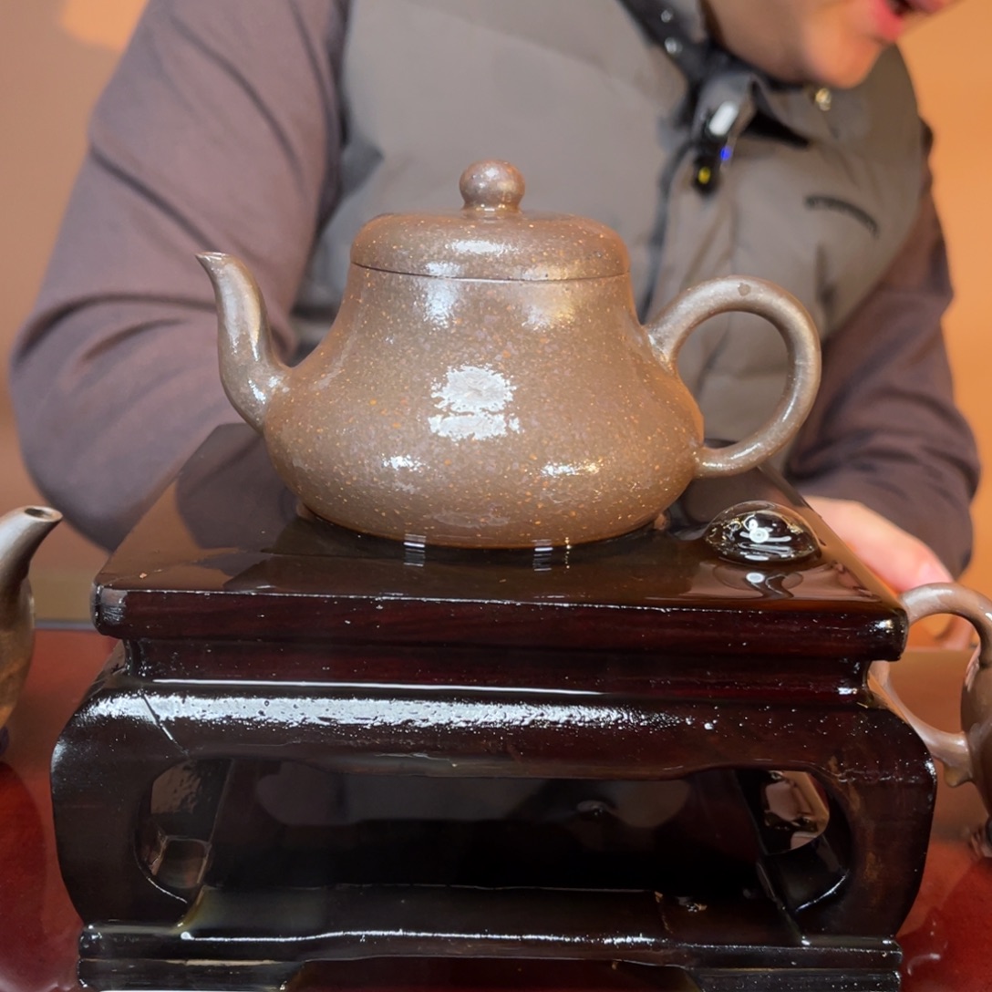 紫砂茶壶高端150cc紫泥君德