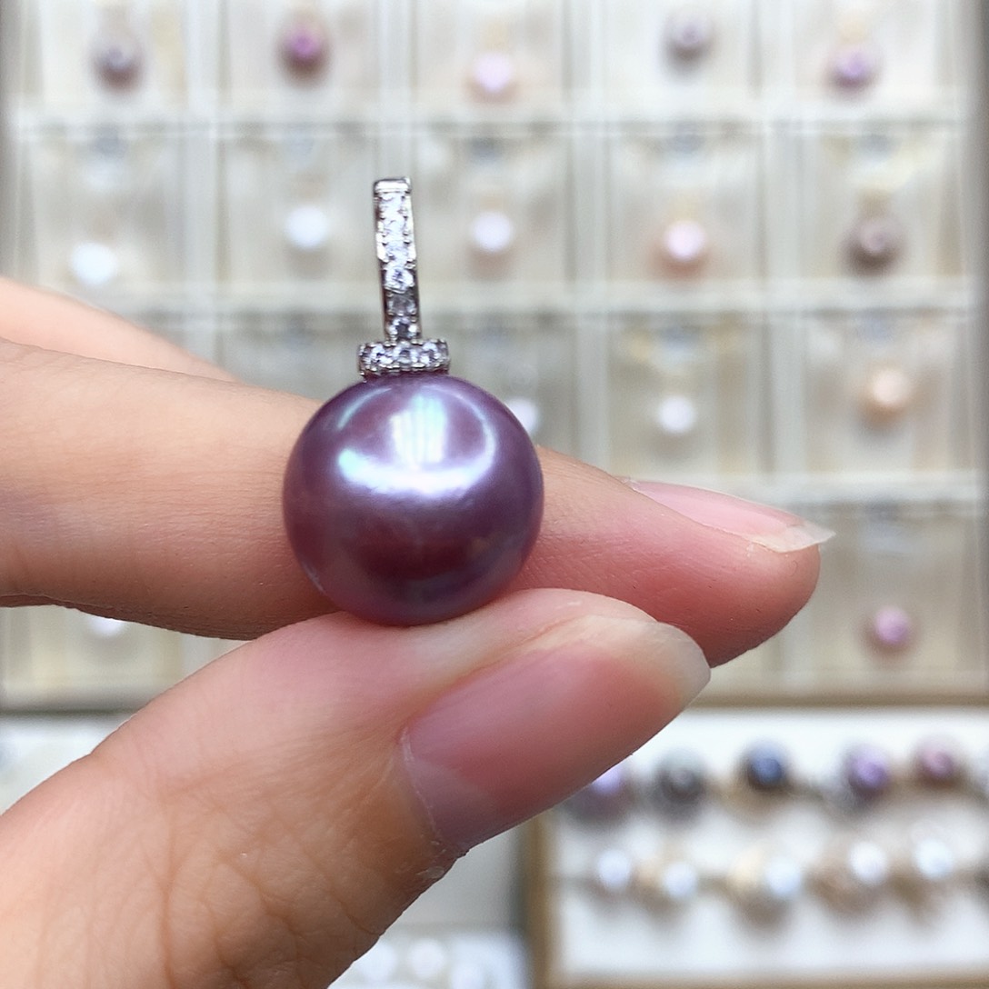 淡水珍珠颈饰合金