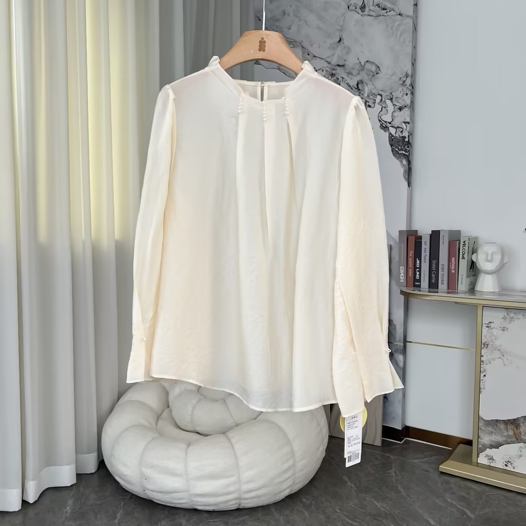 安迪专享 插肩袖衬衫百搭上衣 TYZB095X