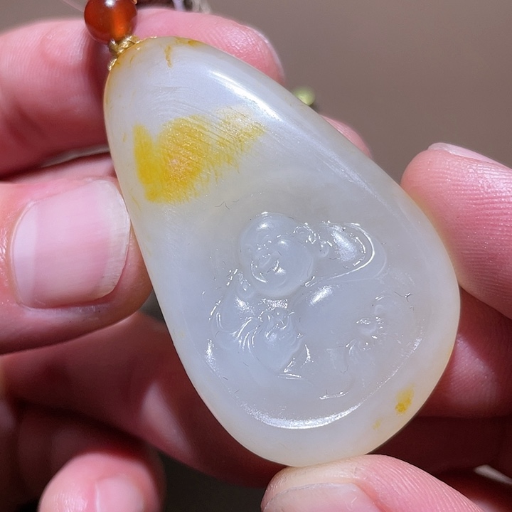 和田玉把件未镶嵌D1 