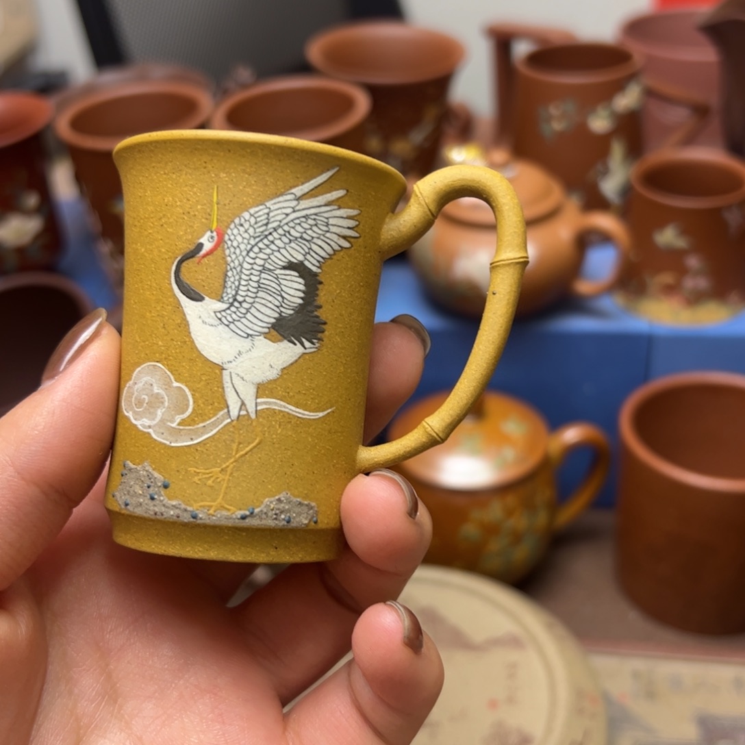 紫砂茶杯紫砂主人杯
