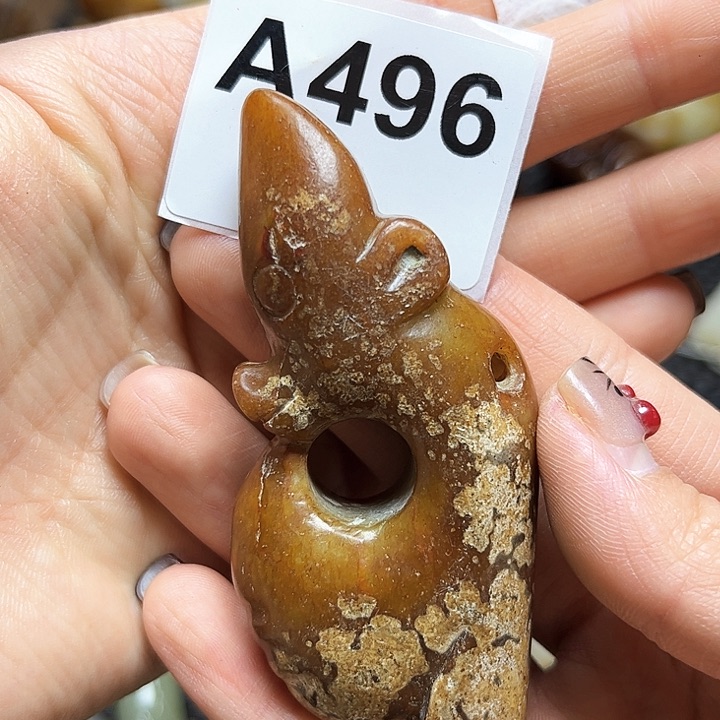 和田玉把件未镶嵌