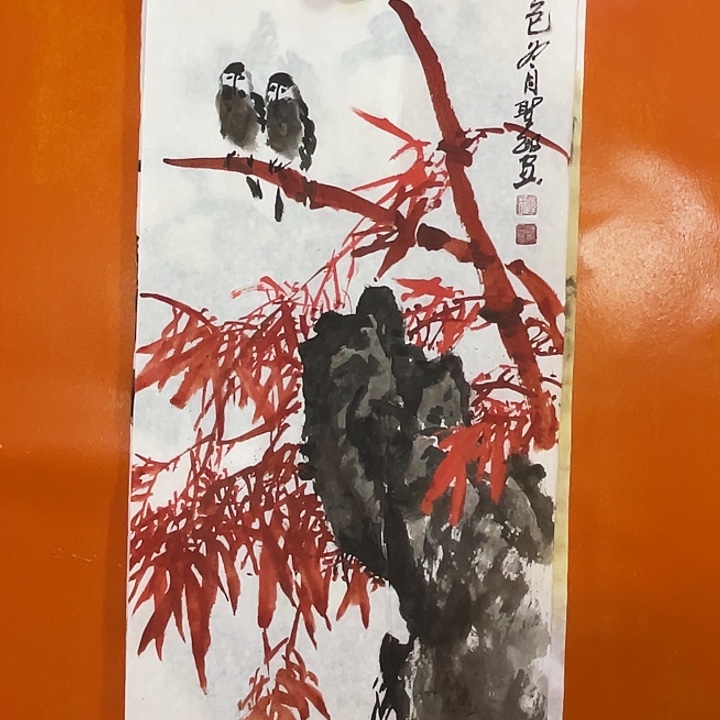 国画张圣敏先生纯手绘作品