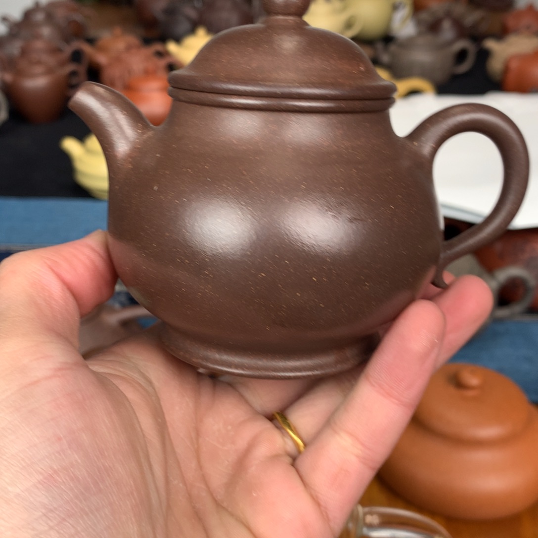 紫砂茶杯大****子原矿紫砂