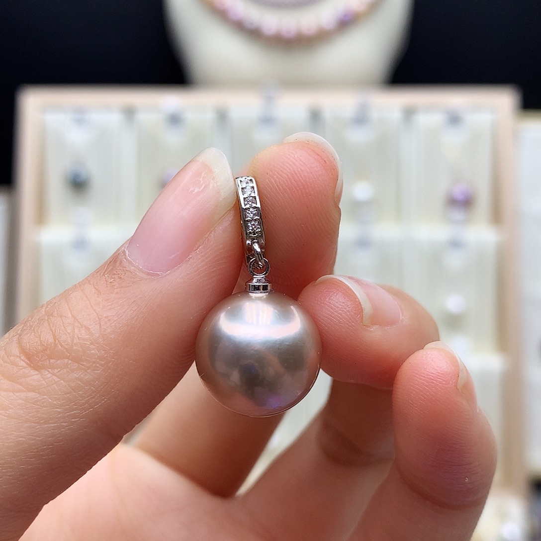 合金颈饰淡水珍珠