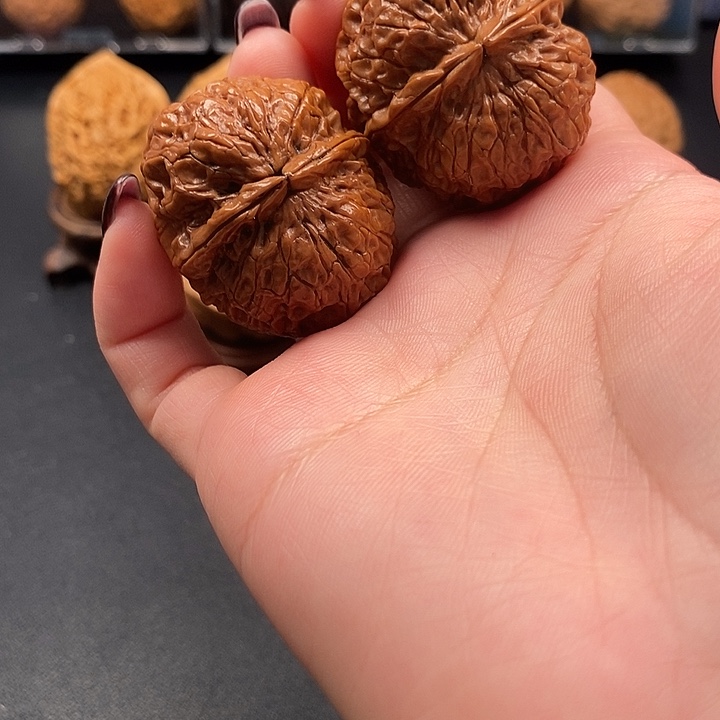 文玩核桃吊坠百花绣球38