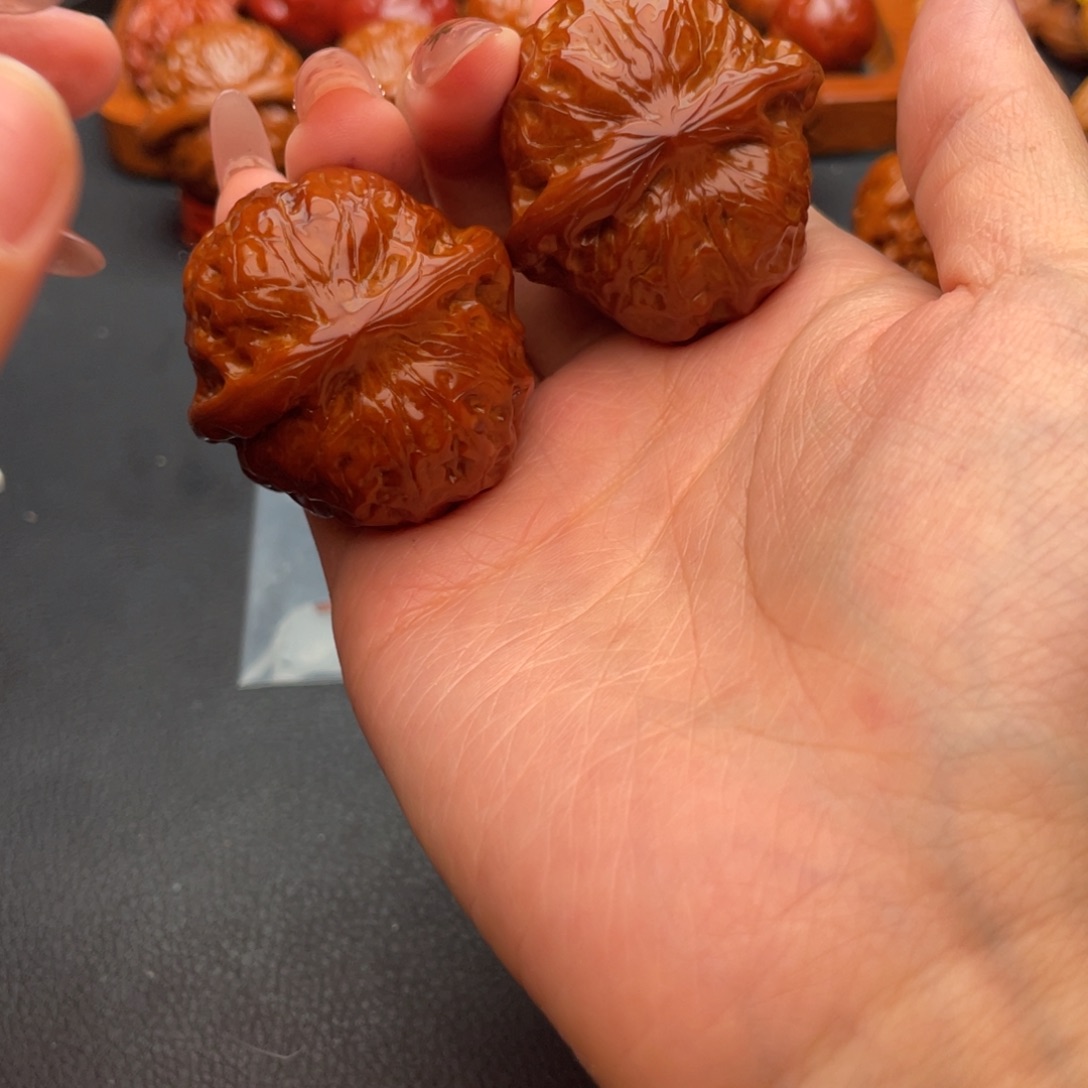 阿***静把件文玩核桃南瓜