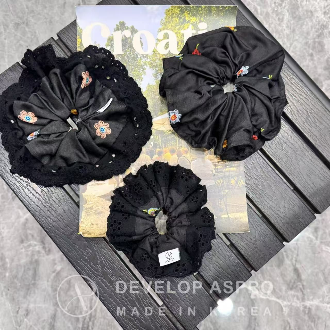 【现货 ASPRO原创设计款】韩国正品高级感大肠圈FS143