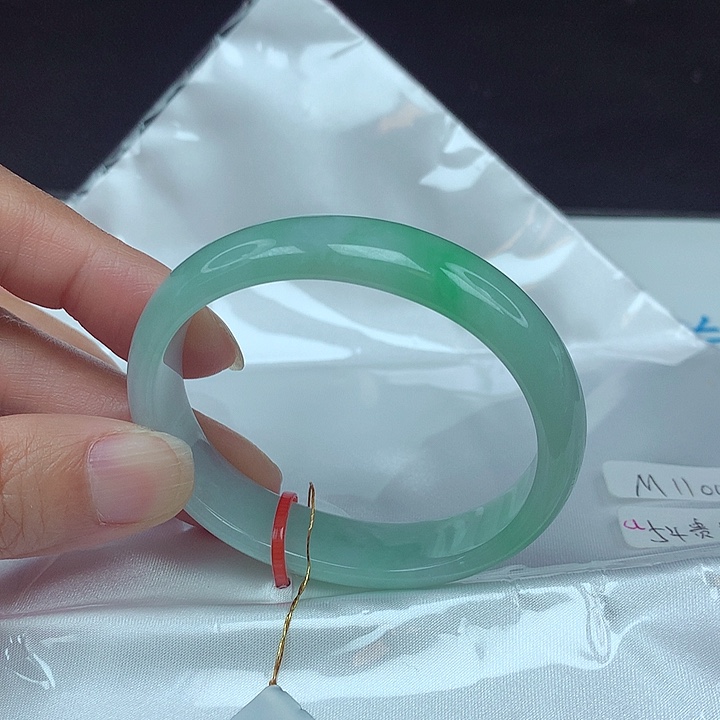 未镶嵌手镯翡翠54贵0067