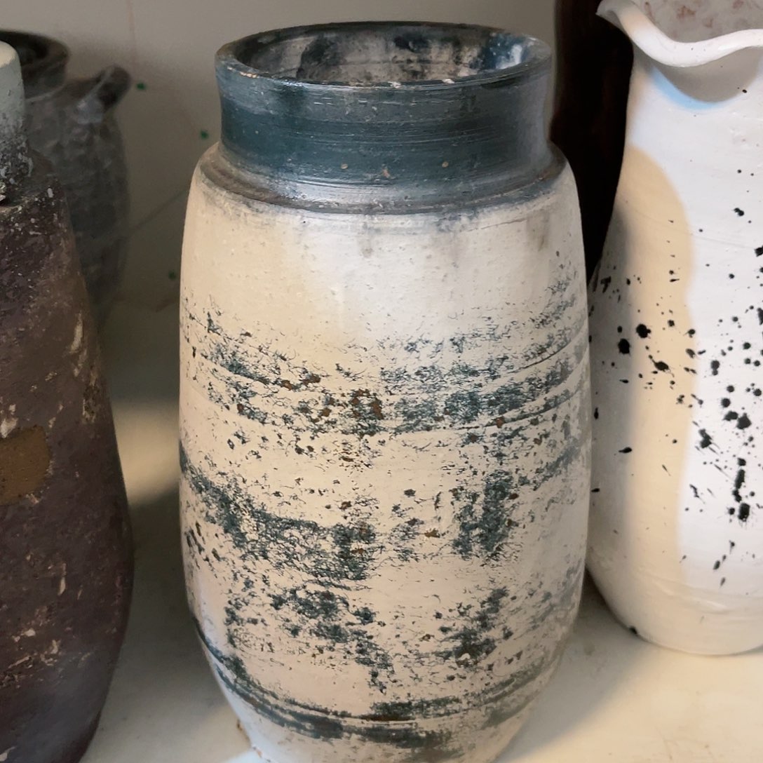 红陶无孔无孔口径10高度23