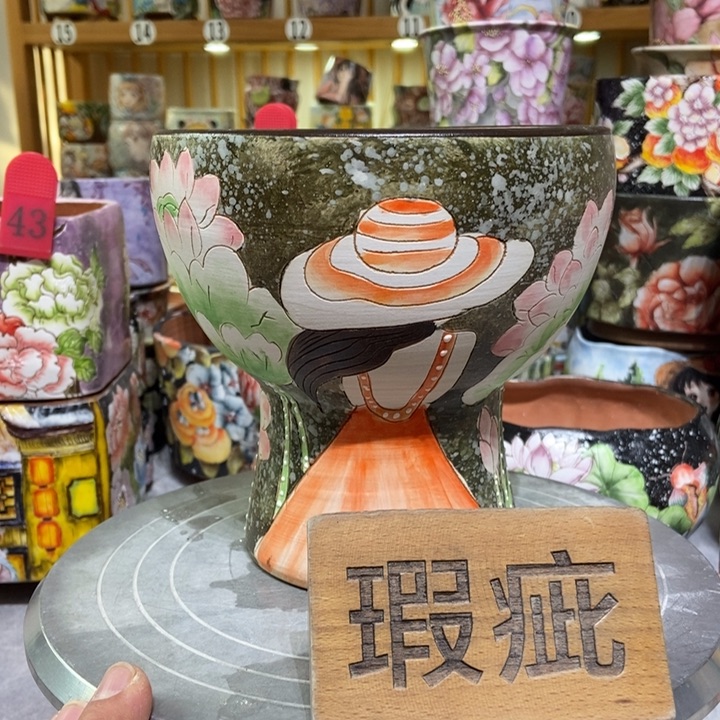 景德镇艺术手绘作品