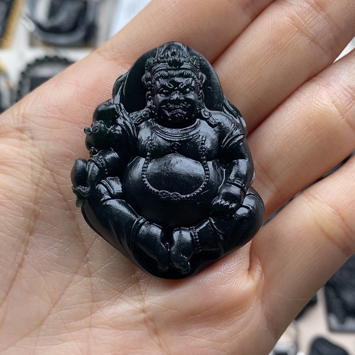 【闪购商品】翡翠颈饰未镶嵌伊**?财神