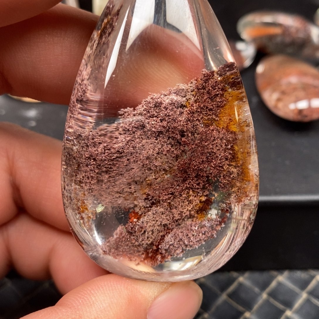 水晶颈饰未镶嵌水晶挂件