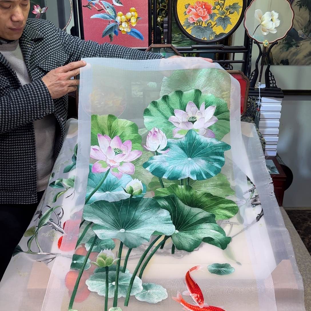 刺绣刺绣工艺精湛
