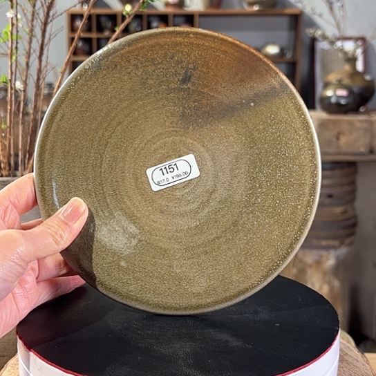 和***者#1151柴烧裸烧窑变玉化壶承微磕碰无底款