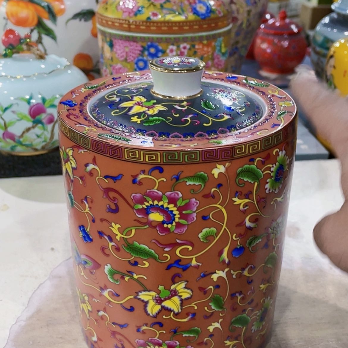 【闪购商品】罐陶瓷茶叶罐密封罐