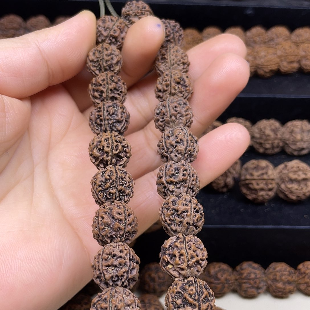 凡***缘金刚菩提手串15mm蜂窝小金豆