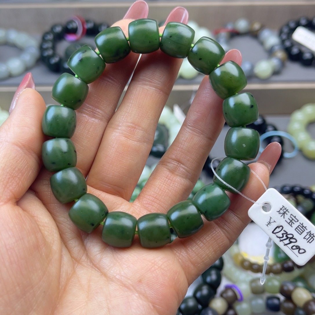 和田玉手链未镶嵌