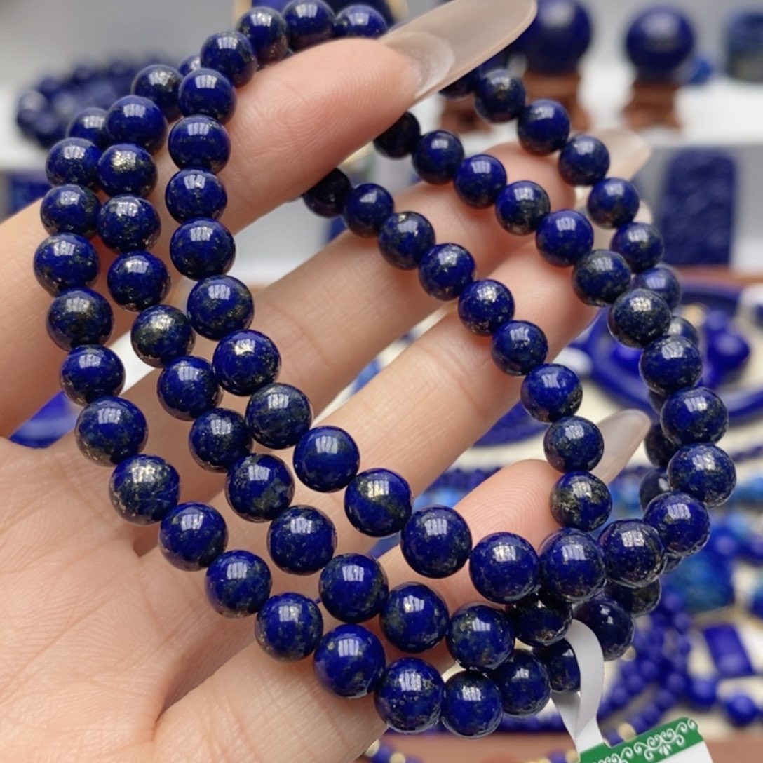 青金石未镶嵌手链