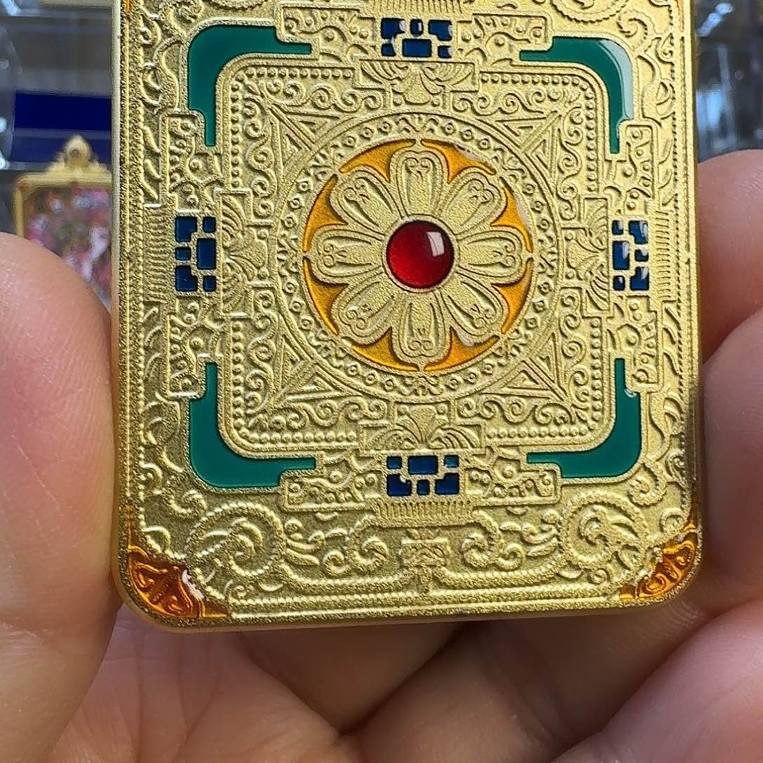義***）吊坠钛钢外壳不含唐卡