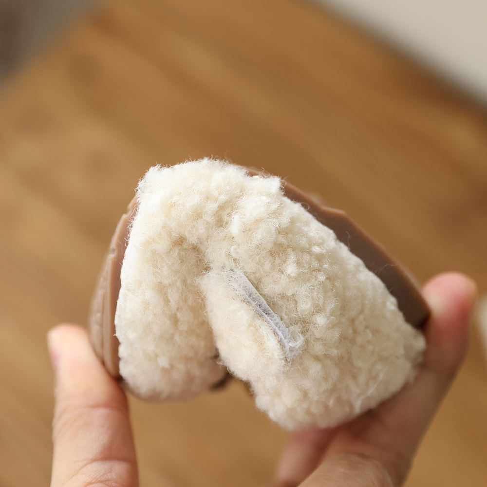 A20-A30柒宝宝儿童学步精品清仓编号加绒防滑毛绒婴幼儿毛毛鞋