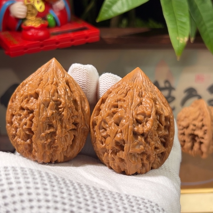 文玩核桃吊坠大沽石