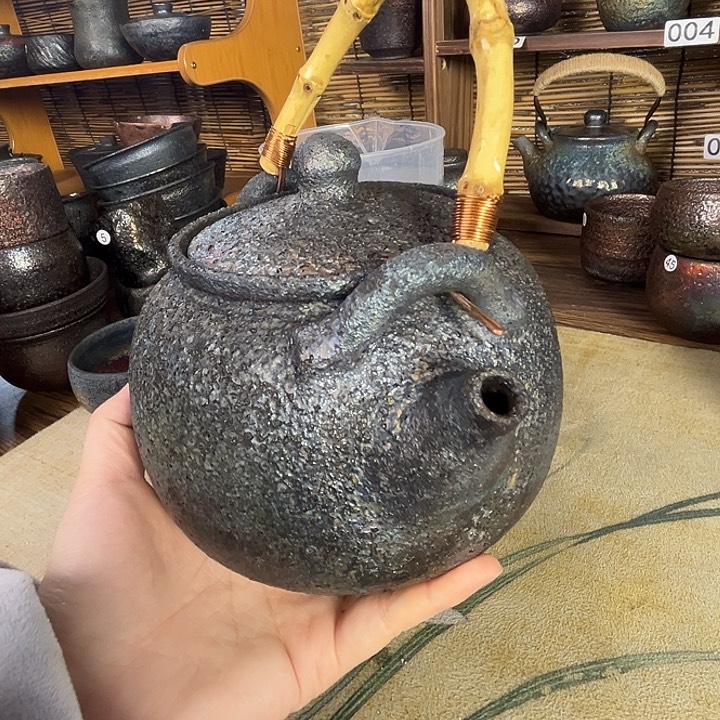 妞**妈荥经黑砂茶具烧水壶