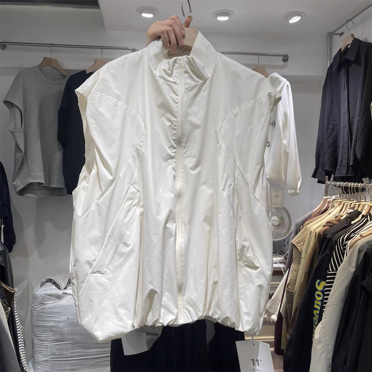 QL—87002立领百搭女士休闲宽松型马甲