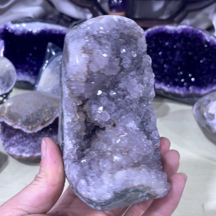 水晶财经未镶嵌紫晶