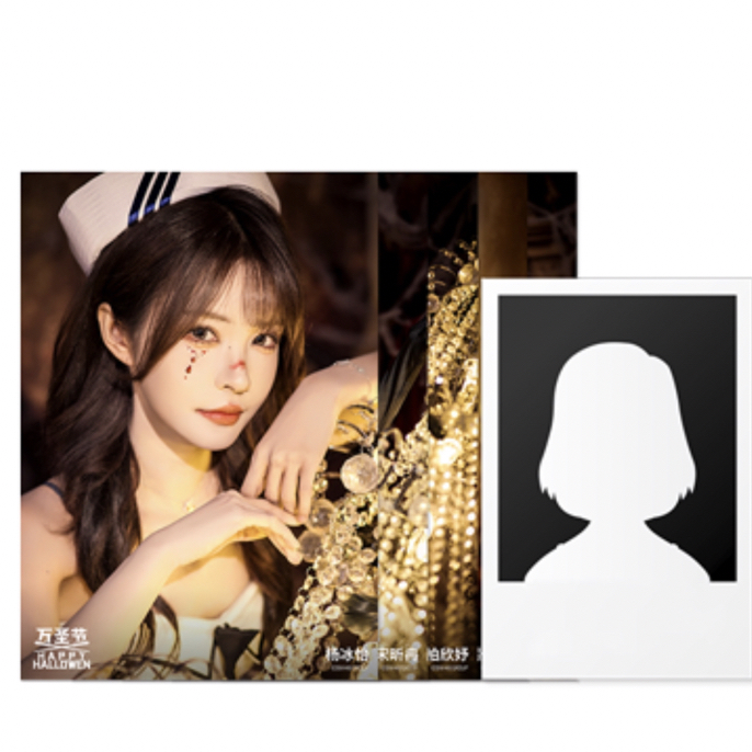 SNH48 鬼影重重 万圣节主题拍立得 生写