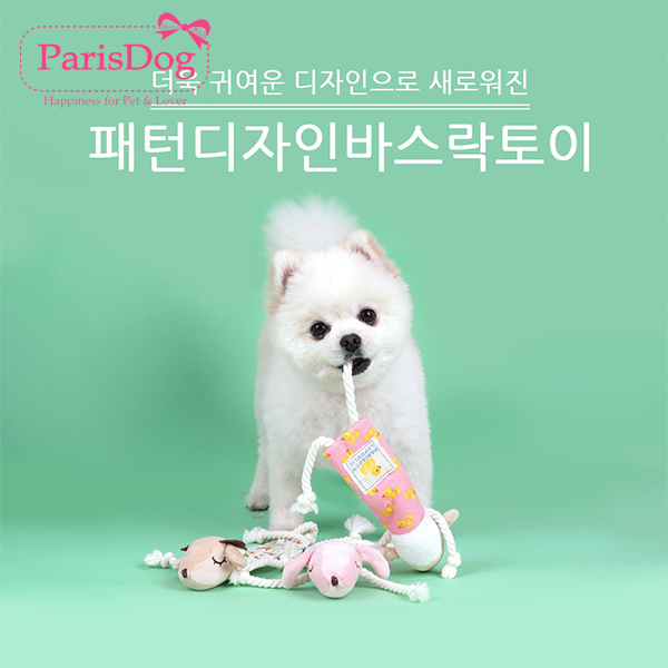 韩国【ParisDog】小型犬绳结玩具小鹿小羊发声玩具猫狗玩具