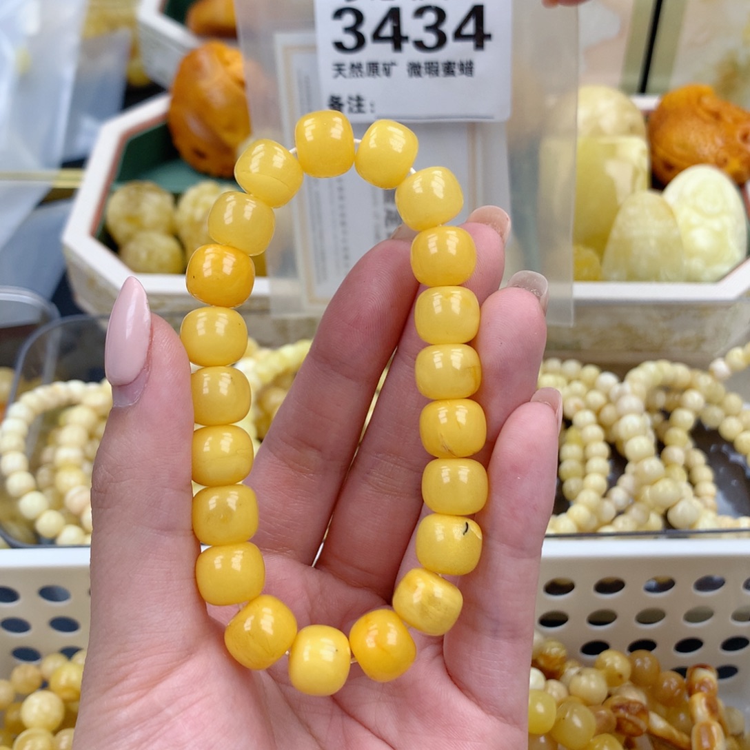 琥珀未镶嵌珠宝奇石