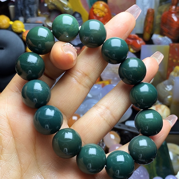 硅化玉未镶嵌手串