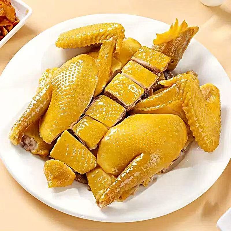 【到手三只鸡顺丰次日达】送货上门香嫩盐焗鸡咸香肉嫩整鸡700g一只