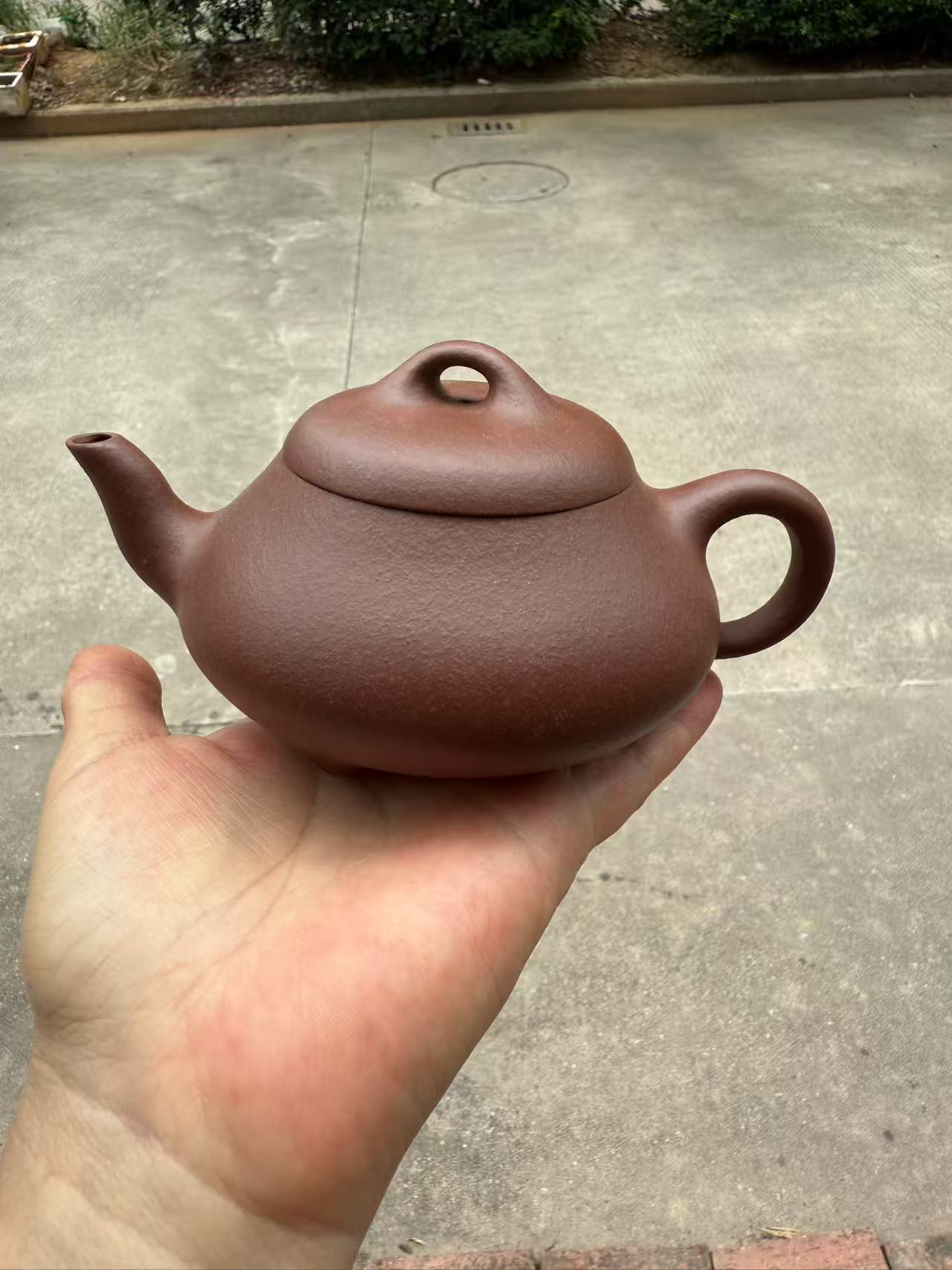  半手 底槽青 汉棠石瓢 紫砂壶