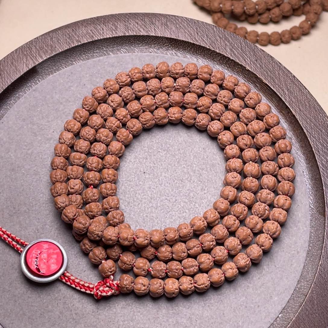 手串金刚菩提夜**梦私人定制超头佛手108尺寸6
