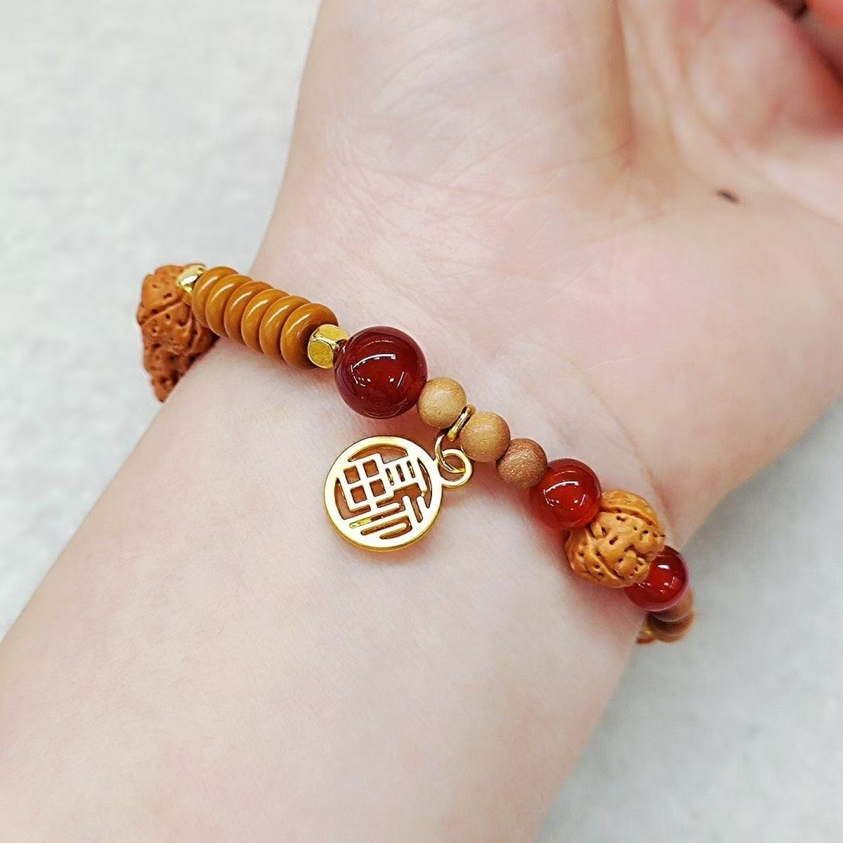 YJ-002金刚橄榄核手串【晶晶】